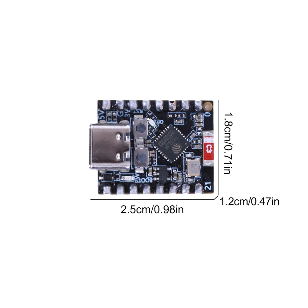 for Arduino 32-C3 Super Mini WiFi Bluetooth Development Board C3 Dev IOT Board C3FN4 Chip Welded and Not Welded