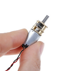 AT19-N20 Mini Micro Metal Gear Motor Set 5Pcs DC 3V-6V Gearwheel Included Full Metal Reducer 60RPM Slow Speed Toy