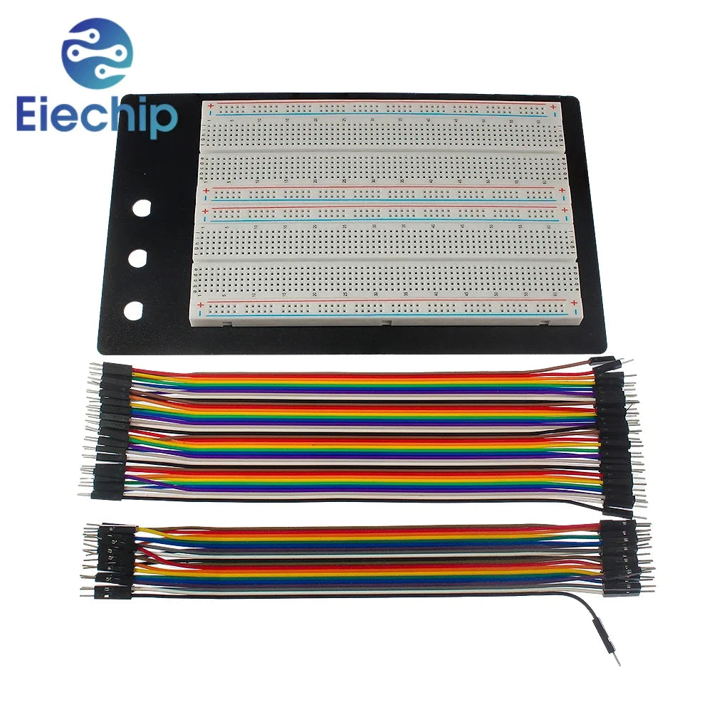 Dupont Wire Kit Breadboard ZY-204 Solderless Breadboard Protoboard Cable Breadboard Set Male To Male Dupont Line Cable DIY KIT