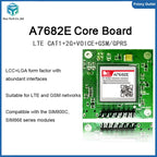 SIMCOM A7682E Core Board Development LTE CAT1 Module GSM/GPRS 2G 4G Modem Board Breakout Kit with Antenna for Europe