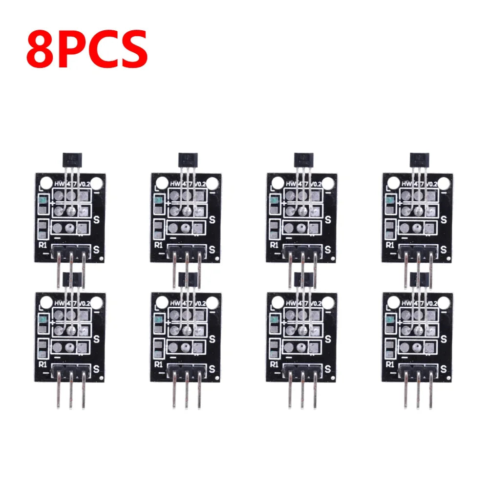KY-003 Hall Effect Sensor Module A3144 Standard Hall Effect Magnetic Sensor Module Works with Arduino Boards