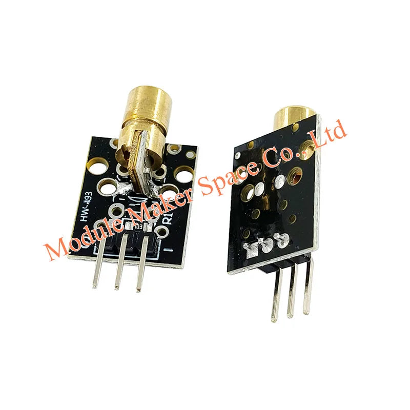 KY-008 650nm Laser sensor Module 6mm 5V 5mW Red Laser Dot Diode Copper Head for