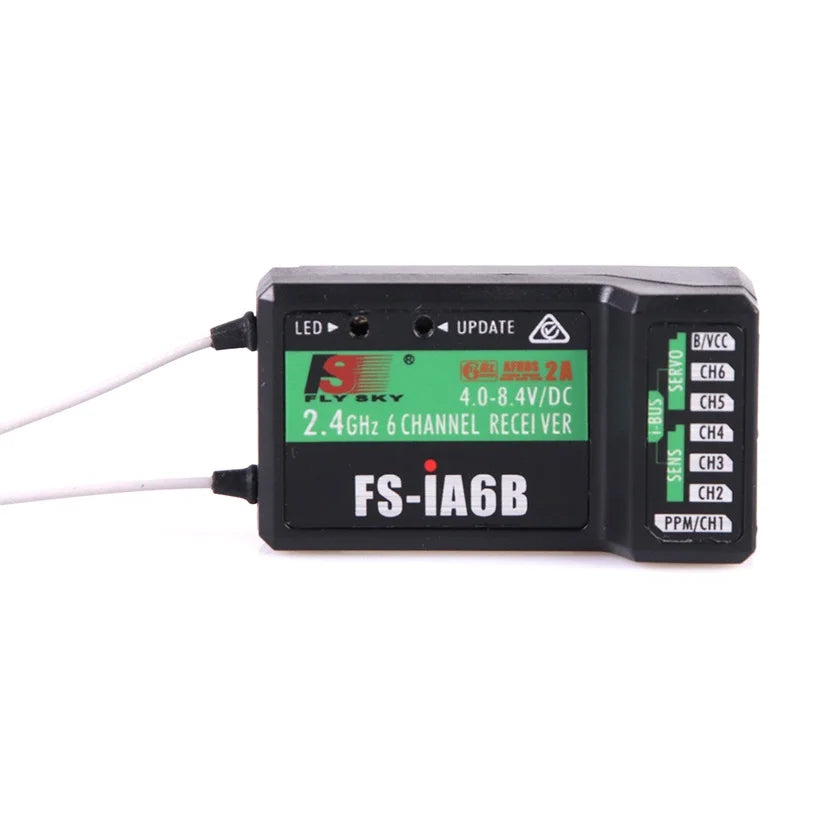FlySky R6B GR3E IA10B IA6B X6B A8S R9B IA6 FS2A X8B Receiver receptor para i6 i10 CT6B T6 TH9x transmisor Control remoto partes
