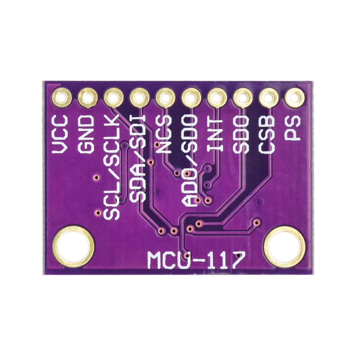 MCU-117 9-Axis 10DOF Calibration Module High Precision SPI/IIC Communication MPU9250 MS5611 Accelerometer Gyroscope Barometer