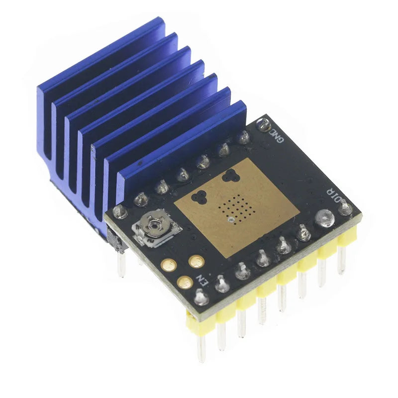 TMC2209 With Heat Sink Stepper Motor Driver StepStick 3d Printer Parts 2.5A 256 Subdivision Silent Printing