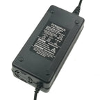 54.6V 3A Charger for 13S 48V Li-ion Battery Pack with 3P GX16 Connector