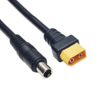 1pc Solar Generator XT60 Male to DC 8020 8.0mm X 2.0mm Male Power Adapter Cable Connectors for Portable Power Station