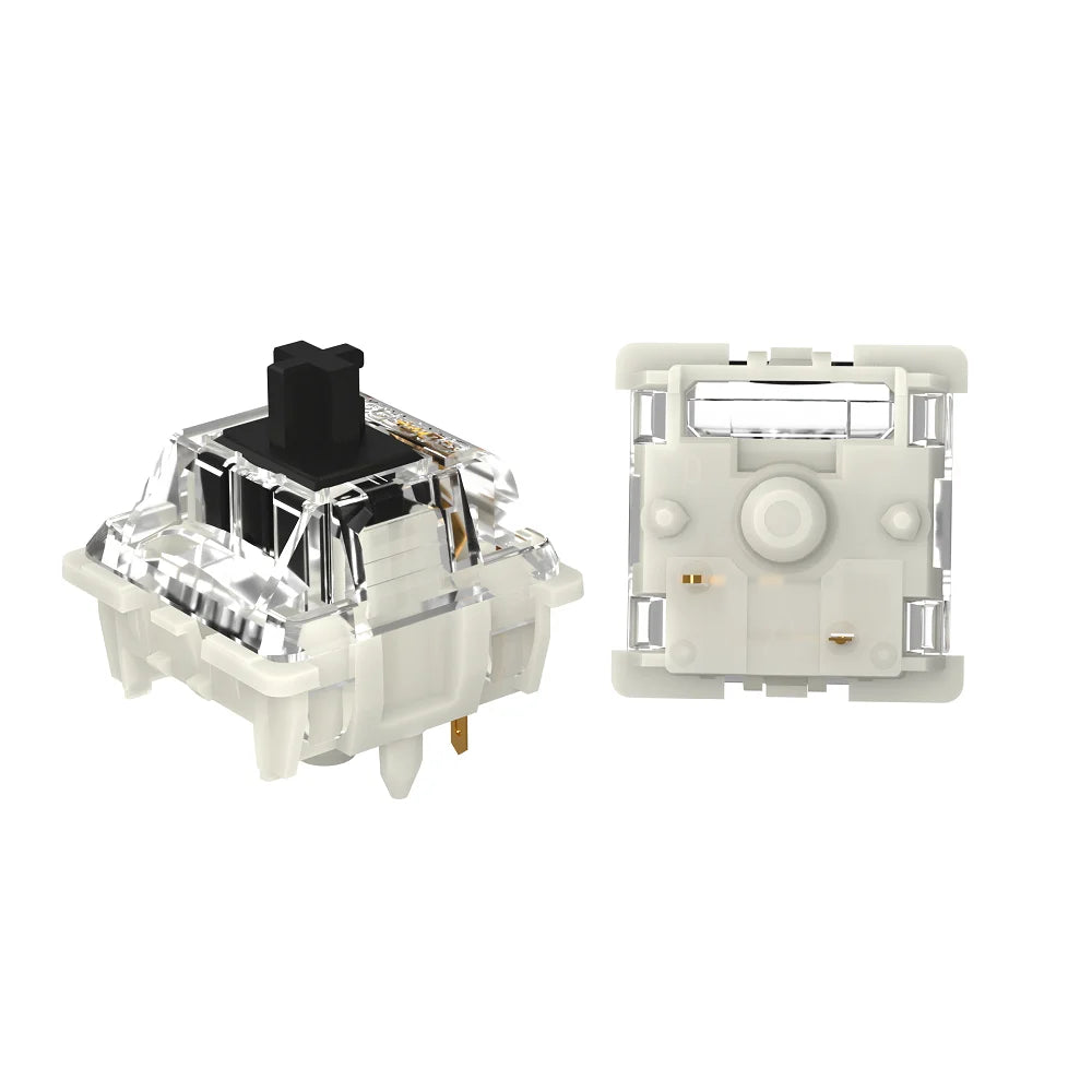 Gateron White Yellow Silver Pro 2.0 V2 Switch 3pin RGB linear Tactile Red Brown Switchs for Hot-swappable Mechanical keyboard