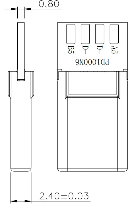 5A PD/QC Decoy Board Fast Charge 5V 9V 12V 15V 20V Module PD 2 3.0 DC Trigger Cable USB Type-C Male Plug QC4 Charge Connector