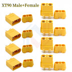 XT90 Connector, XT-90 Male Female Bullet Connectors, XT90 Battery Connector for RC Lipo Battery Motor, ESC