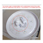 5.8G Microwave Induction Switch 220V Intelligent Energy Saving Control Microwave Radar Sensor