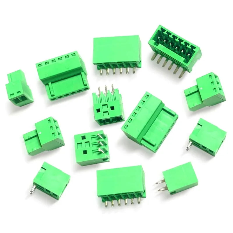 PCB Screw Terminal Block Connector 2.54mm 3.5mm 3.81mm 5.08mm 2-16Pin Male Female Socket Pin Header Wire 15EDG KF2EDG