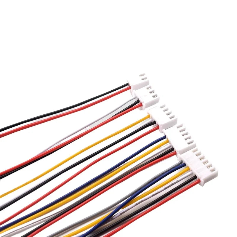 10pcs XHB2.54 wt Latch TJC3B Single Head 22/26AWG Wire Cable Connector 2P/3P/4P/5P/6P/7P/8P/9P/10P/11P/12Pin Female Plug Socket