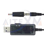 USB Boost Converter DC 5V to 9V 12V USB Step-up Converter Cable + 3.5x1.35mm Connecter For Power Supply/Charger/Power Converter