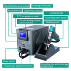 YIHUA Vacuum Rework Soldering Station 110W Desoldering Gun Station Adjustable Display Screen Suction Tin Soldering Iron