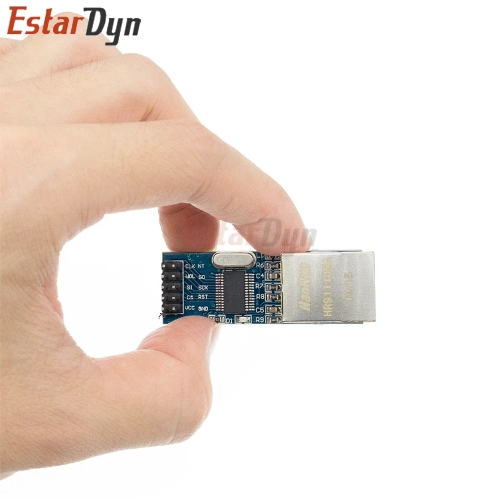 W5500 Ethernet network module hardware TCP / IP 51 / STM32 microcontroller program over W5100