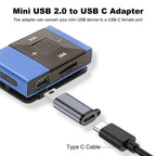 Type C Adapter USB C To Micro To Mini USB Female Converters For iPhone 14 13 Xiaomi Samsung For Lightning Male Charger Adapter