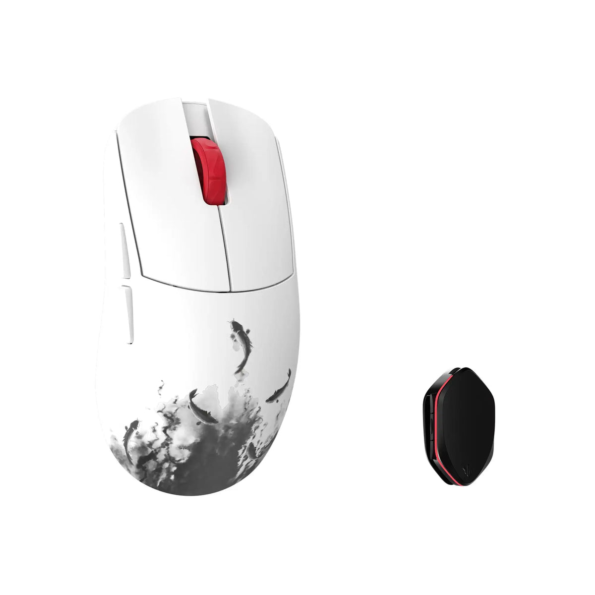 WLMOUSE YING 47g Magnesium Alloy Gaming Mouse PAW3950HS Sensor 8K Wireless Omron Optical Switch Ultra Lightweight FPS Mouse
