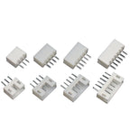 100pcs /LOT JST PH2.0 Straight/Curved Needle Connector 2Pin~16Pin Male Pin Header Right Angle 90°/180° 2.0mm Pitch