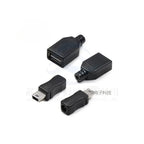 USB Series Socket USB Female Micro Connector Male MINI Plug Type-C Socket D Square Port B Data Type A