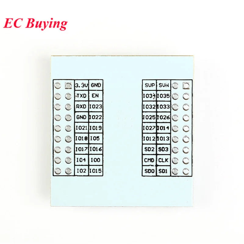 10Pcs/1pc ESP ESP8266 Serial WIFI Wireless Module ESP-32S ESP32S Adapter Plate Expansion Board for ESP-07 ESP-12F ESP-12E ESP-08
