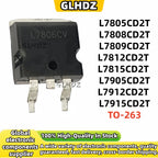 10-50PCS L7805CD2T, L7805C2T, 7805 SMD, TO263, L7805, 7808, 7809, 7812, 7815, 7905, 7912, CD2T, 7915 Voltage Regulator IC