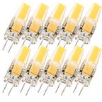 10PCS Dimmable Mini G4 LED COB Lamp 6W Bulb AC DC 12V 220V Candle Lights Replace 30W 40W Halogen For Chandelier Spotlight