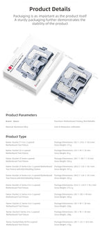 QIANLI ISocket Motherboard Middle Layer Test Stand for IPhone 16E X-16 Logic Board Function Diagnostic Double-deck Repair Tools