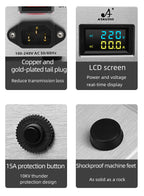 HiFi Power Filter HiFi Lightning Protection Anti-interference PA Audio Power Purifier 220V Dedicated Power Strip