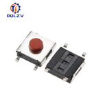 6X6X3.1MM SMD Switch 4Pin Touch Micro Switch Push Button Switches Red SMD Tact Switch 6*6*3.1mm
