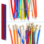 JST XH2.5mm Pre-Crimped Silicone Cable Wire 22AWG Copper Wire High TempErature Resistance Cable Crimp Terminal XHR2.54 Connector