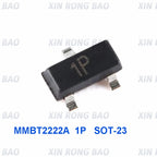 100PCS 2N2222A 2N2222 1P SOT-23 MMBT2222A SMD MMBT2222 SOT23-3 SMD Transistor New Original