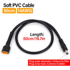 XT60 Male Bullet Connector to Male DC5525 Power Adapter Cable Cord For TS100 TS101 Pine Electric Soldering Iron Battery Charging