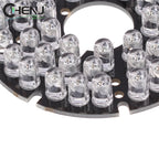 48pcs-LED 850NM Illuminator IR Infrared Board Night Vision Light Lamp For 50 CCTV Surveillance Camera Housing Diameter 60MM