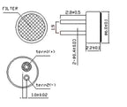 10PCS/LOT Microphone 6*5mm  6*2.2 9*7 4.5*2.2mm  MIC Condenser Electret Pickup 6x5mm 9x7mm 4.5x2.2mm 6x2.2mm MP3 Accessories