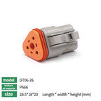588pcs Deutsch Type Connector Kit Waterproof Wire DT Series Connector set DT06 04 2/3 / 4 pin 6/8/12 pin Sealed Plug