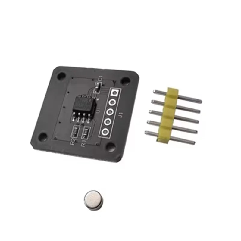 YT 1pcs MT6701 magnetic encoder magnetic induction angle measurement sensor module 14bit high precision instead of AS5600