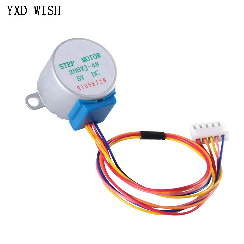 5Set 28BYJ-48 5V 12V 4 Phase DC Gear Stepper Motor + ULN2003 Driver Board For arduino  28BYJ Reduction Stepper Motor DIY Kit