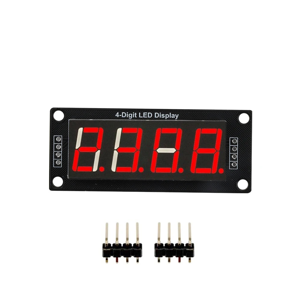 TM1637 Module 0.56" 0.56 Inch 7 Segments Digital Display Tube 4/6-Digit LED Module Board For Arduino Red Green Blue White
