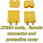 10PCS XT90H Connector 5 Pairs XT90H Connector Male Female Adapter for RC Drone Car Lipo Battery