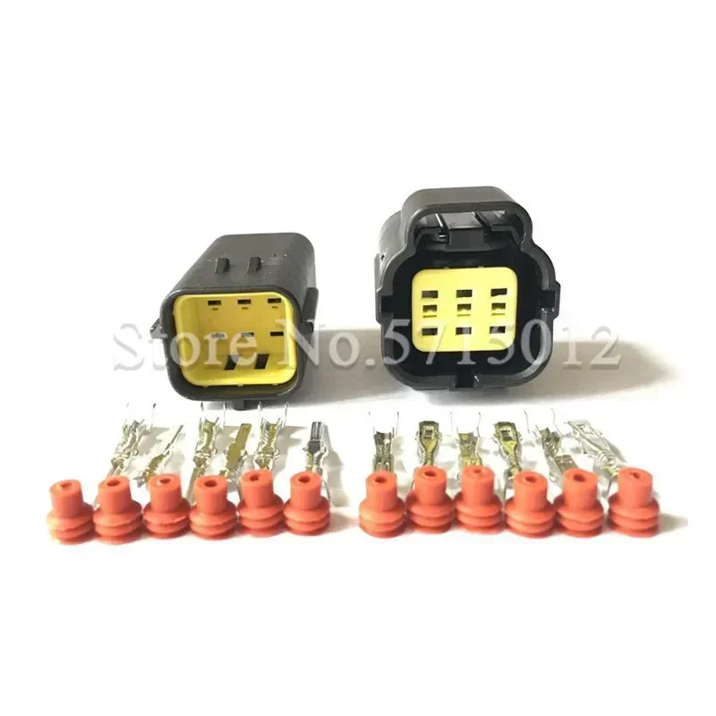 Denso 2/3/4/6/8/10/12 Hole Way Waterproof Wire Connector Plug Car Auto Sealed Electrical Set Car Truck Connector
