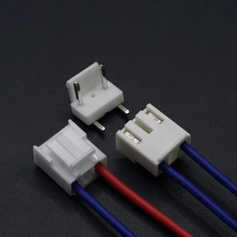10Sets 3P VH3.96mm 3A2P A3963 Open Barrel Hollow Crimp Boot-up Power-on Switch Terminal Wire Harness for Mainboard Connection