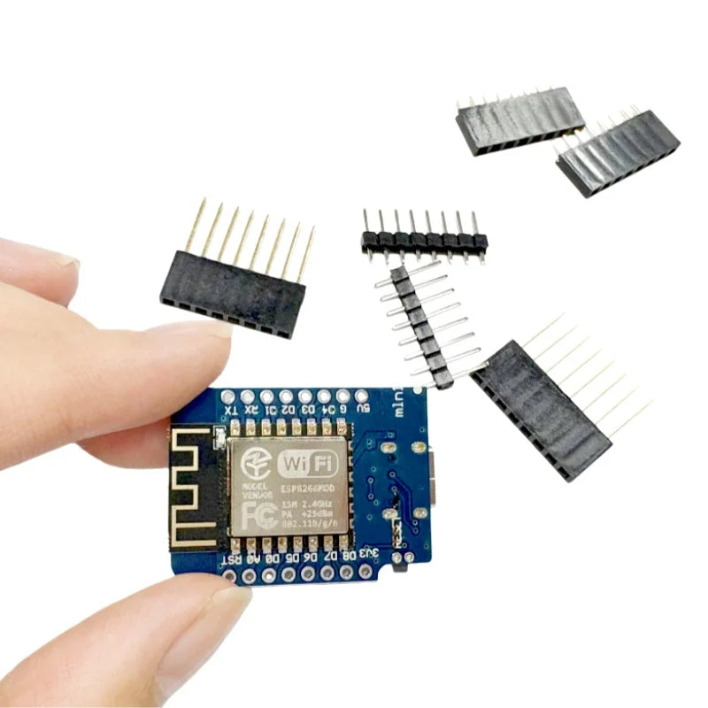 D1 Mini ESP8266 WiFi Development Board Type-C Port ESP-12F Module 4M Flash Supports Arduino Lua for IoT Project