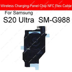 Wireless Charging Panel Coil NFC Flex Cable For Samsung S7 S8 S9 S10 Plus S10E S20 Ultra S20 Edge 4G 5G Antenna Charger Board