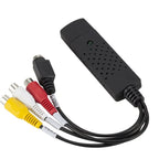 B03B-USB 2.0 VHS To DVD Converter Record Capture Card Convert Analog Video To Digital Format Audio Video DVD VHS PC Adapter