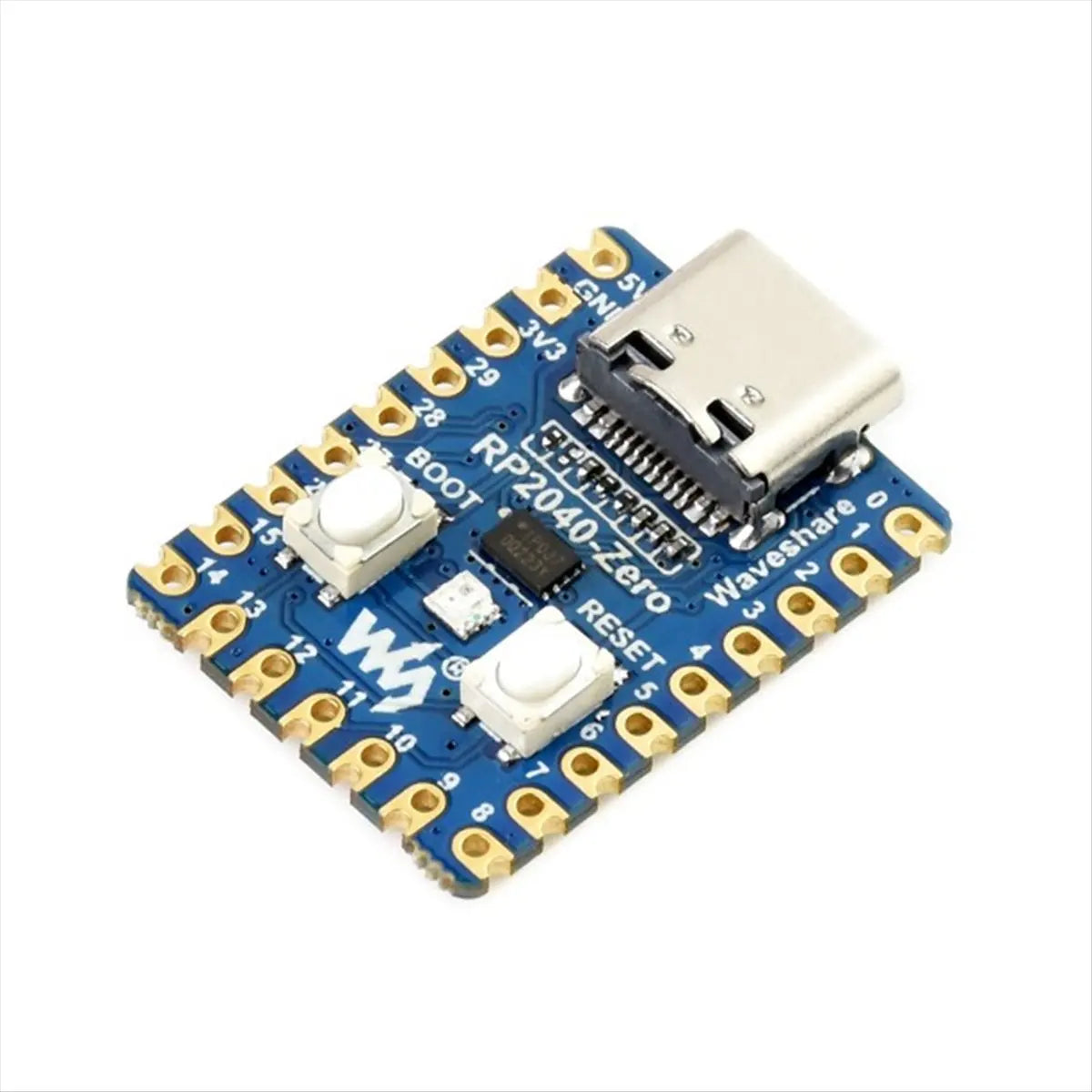 *ABDH RP2040-Zero Microcontroller Development Board for Raspberry Pi RP2040 Dual-Core Cortex M0+ Processor 2MB Flash 10Pcs