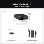 Fosi Audio V3 Stereo Power Amplifier 300W *2 TPA3255 Class D Mini Amp 2 Channel Audio Amplifier for Subwoofer Passive Bookshelf