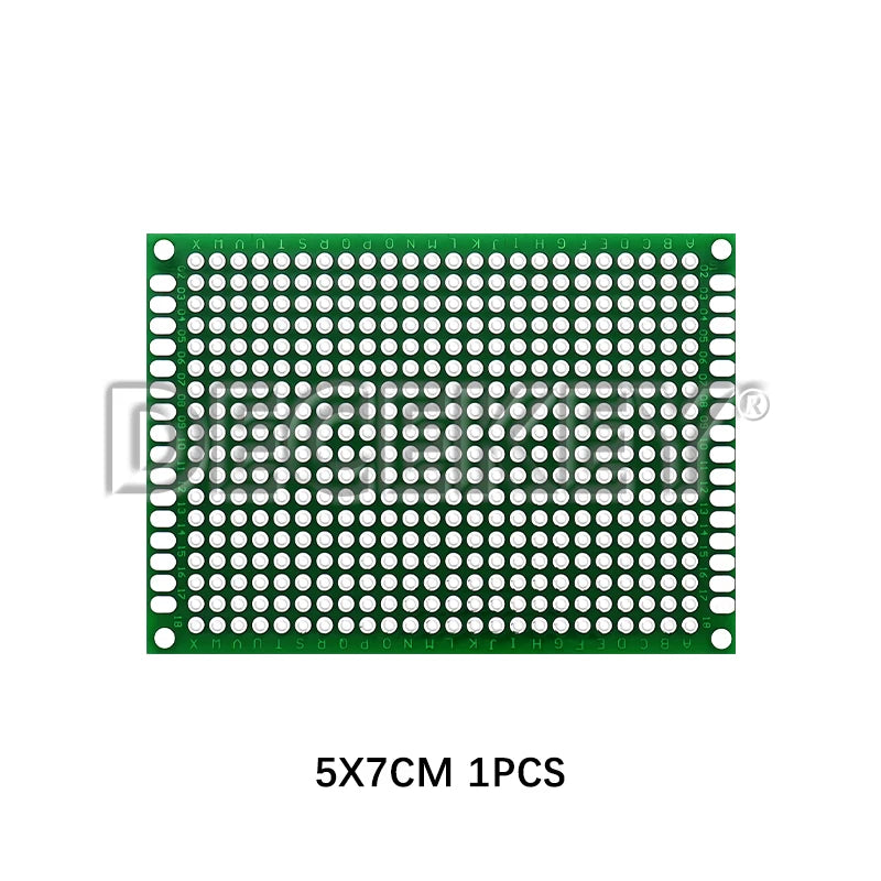 Double side PCB 2.54mm FR-4 7x9 6x8 5x7 4x6 3x7 2X8 12x8cm 9x15cm DIY Universal printed circuit PCB board protoboard 6*8 5*7