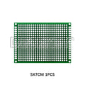 Double side PCB 2.54mm FR-4 7x9 6x8 5x7 4x6 3x7 2X8 12x8cm 9x15cm DIY Universal printed circuit PCB board protoboard 6*8 5*7