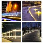 12V 24V 5m 10m 20m LED Strip Light IP68 Waterproof 2835 9 Colors Flexible Tape with 2pin Wire 120LED/m Bright Ribbon 0.5m 1m 2m